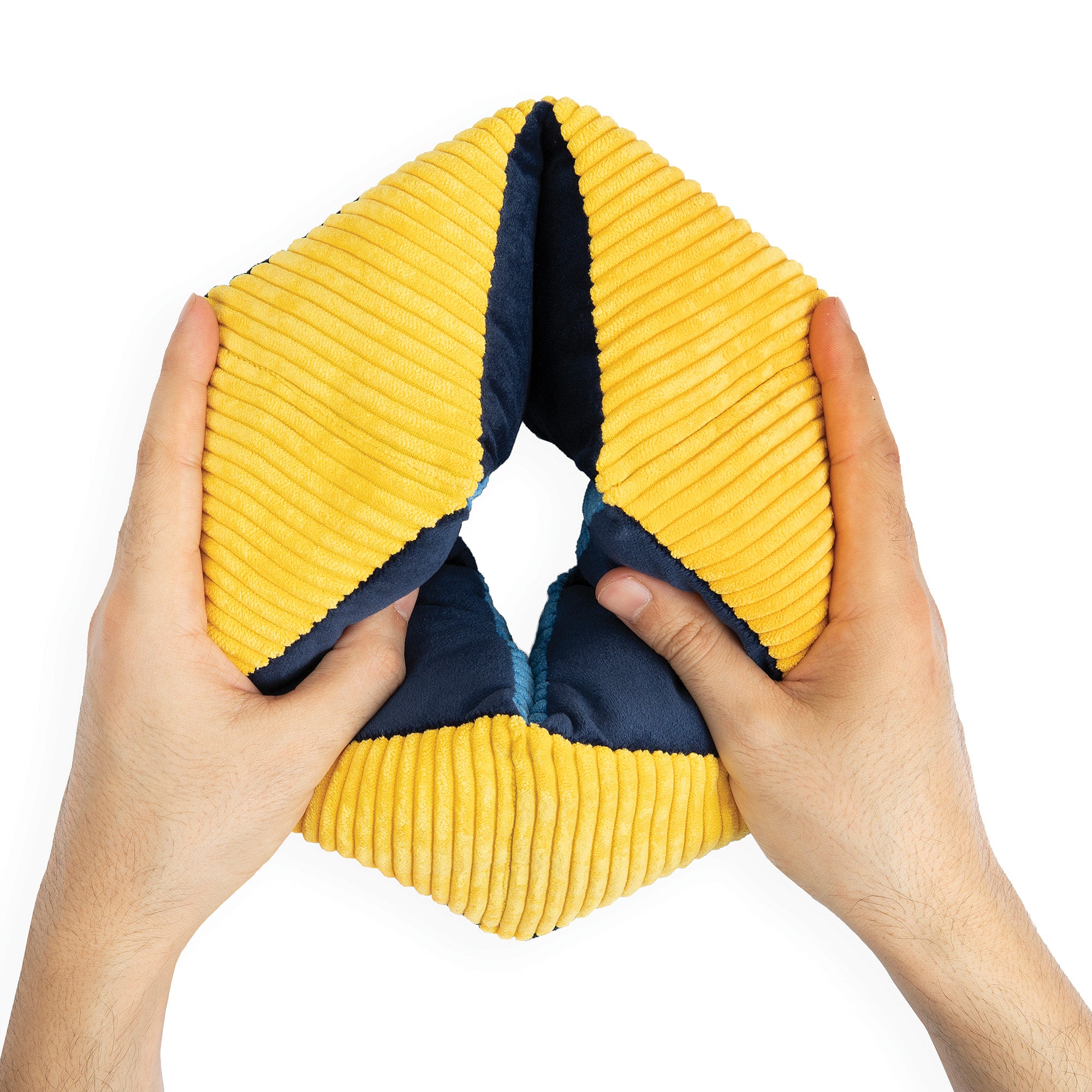 Demenzspielzeug „Tactile Turn“, Wendekissen, Hand-Beschäftigung für Menschen mit Demenz, 21x12 cm