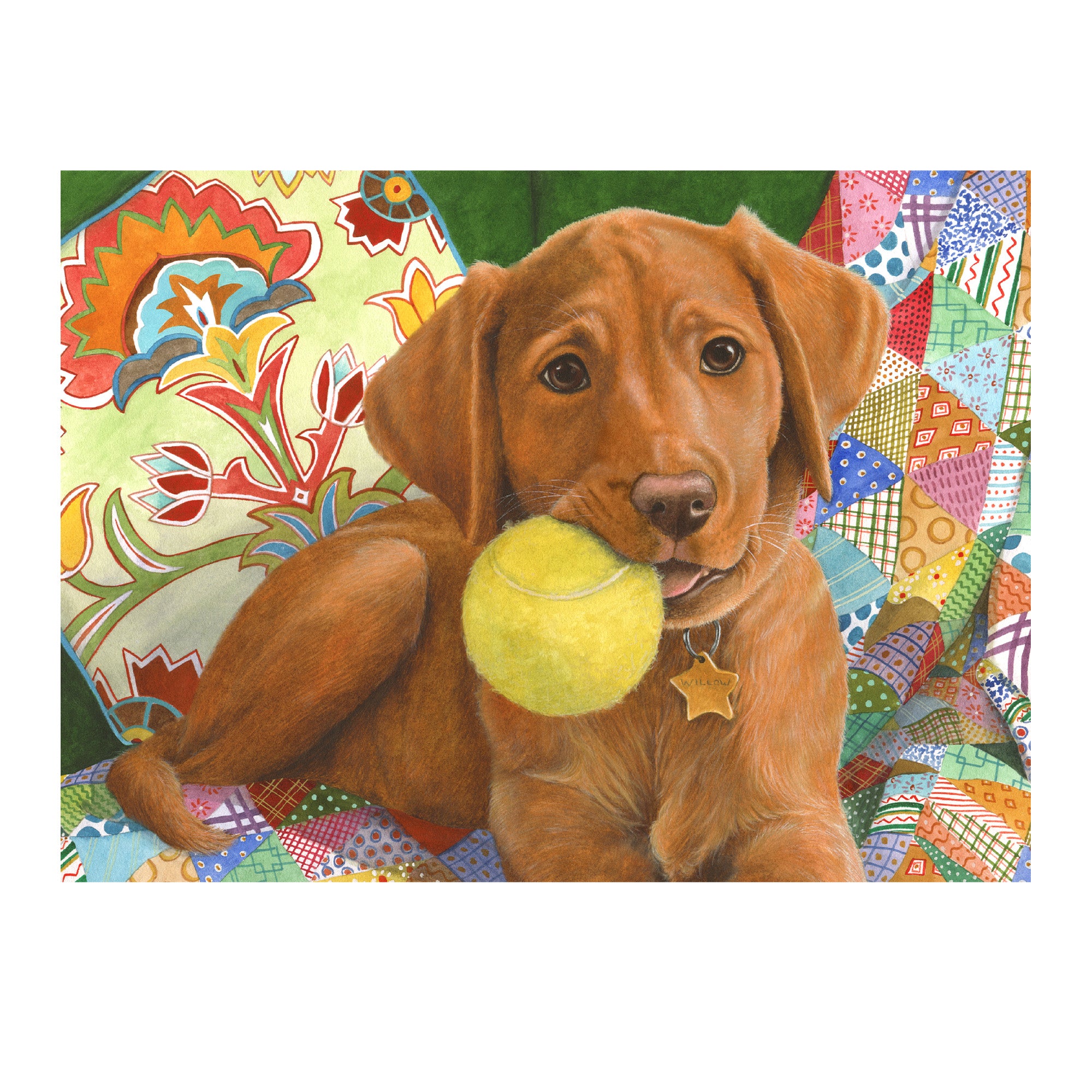 Senioren Puzzle „Welpe“, 13 Teile, Puzzle für Menschen mit Demenz, 31x22 cm
