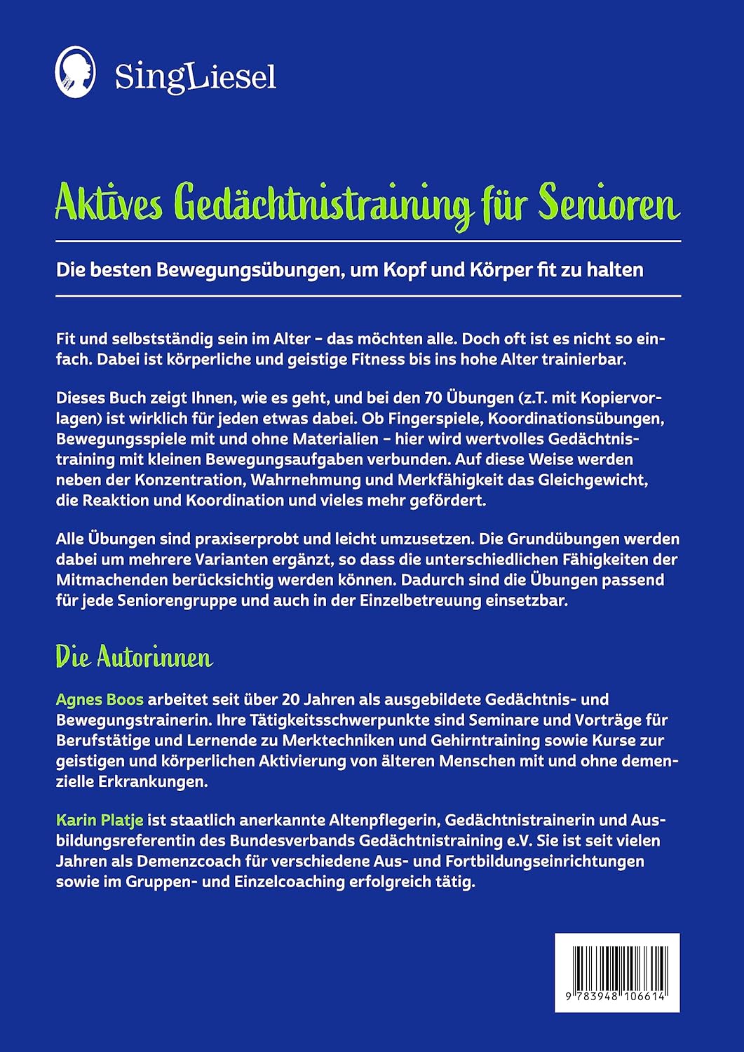 Praxisbuch: Aktives Gedächtnistraining für Senioren: Die besten Bewegungsübungen, ...