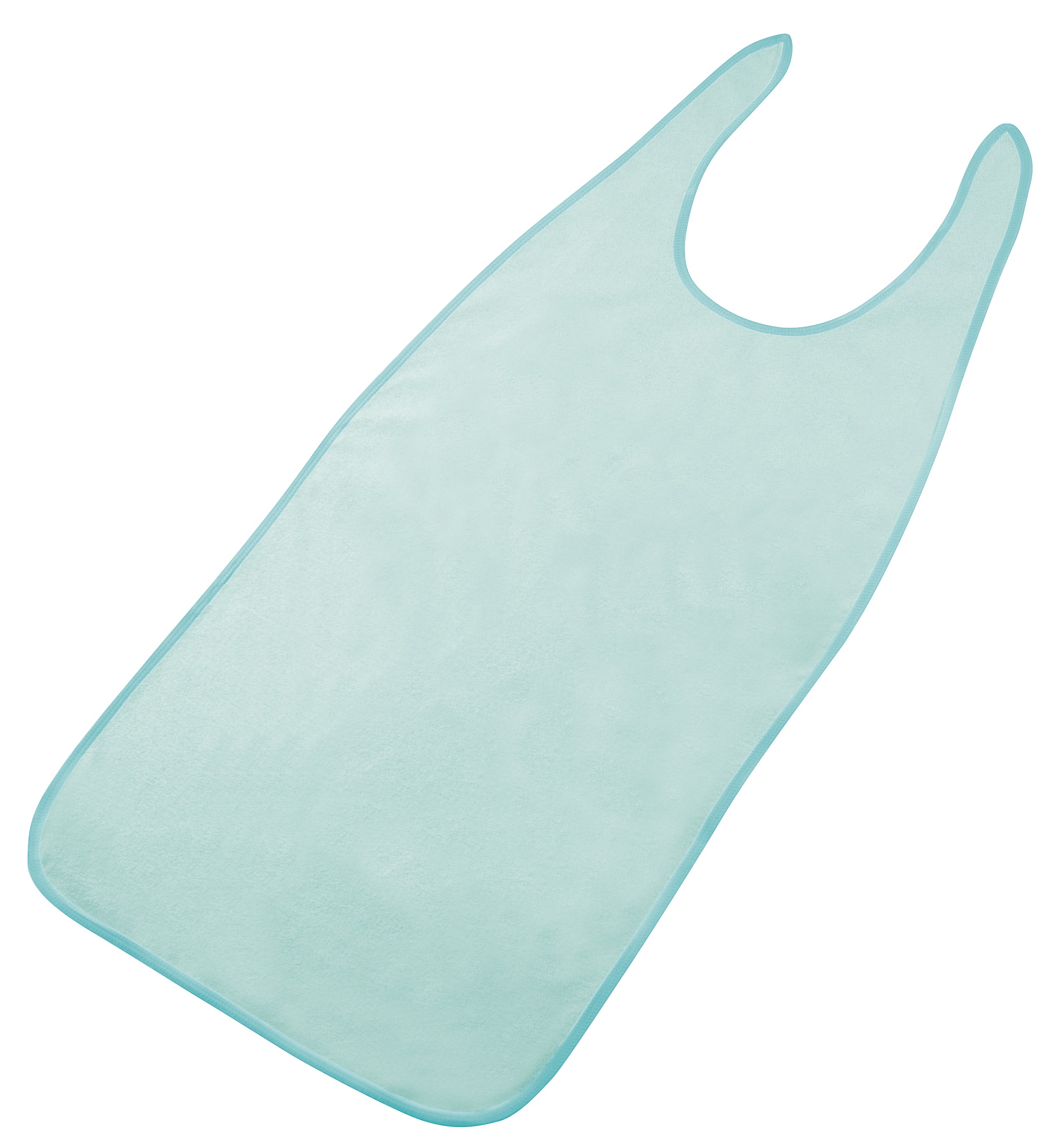 Ess-Schürze mit Schlaufenverschluss, Frottee, PU-beschichtet, 100x48 cm