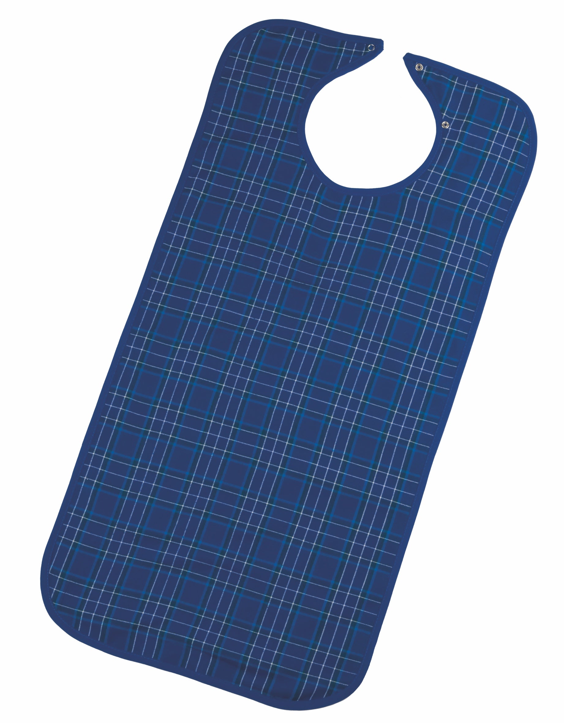 Ess-Schürze mit Druckknopfverschluss, Polyester, PU-beschichtet, 89x44 cm