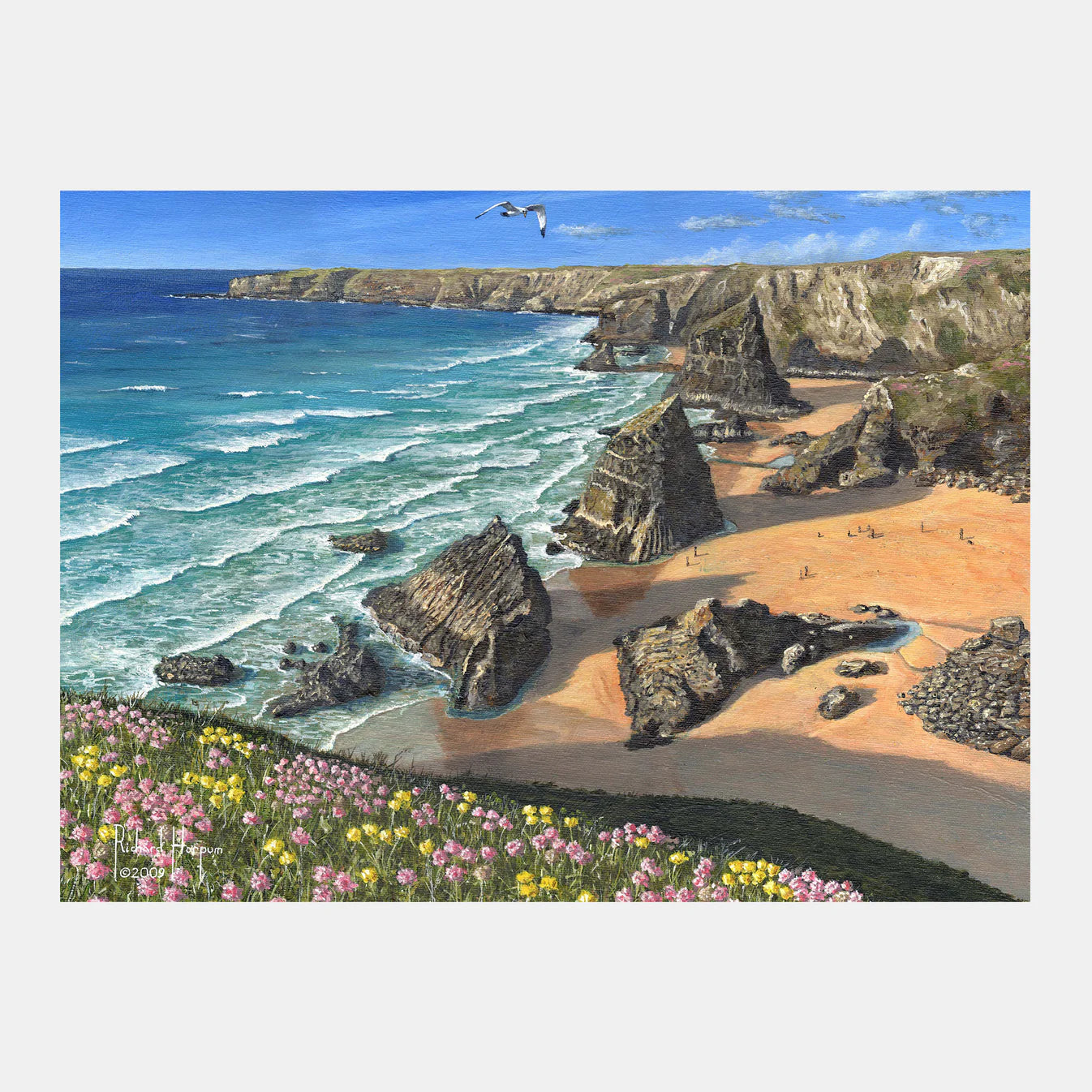 Senioren Puzzle „Atlantik Küste“, 63 Teile, Puzzle für Menschen mit Demenz, 31x22 cm
