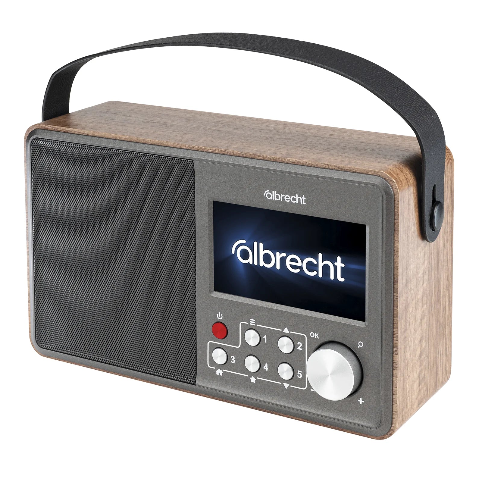 Albrecht DR 862 Digital-Radio, 4,3" Farbdisplay, einfache Bedienung, inkl. Akku