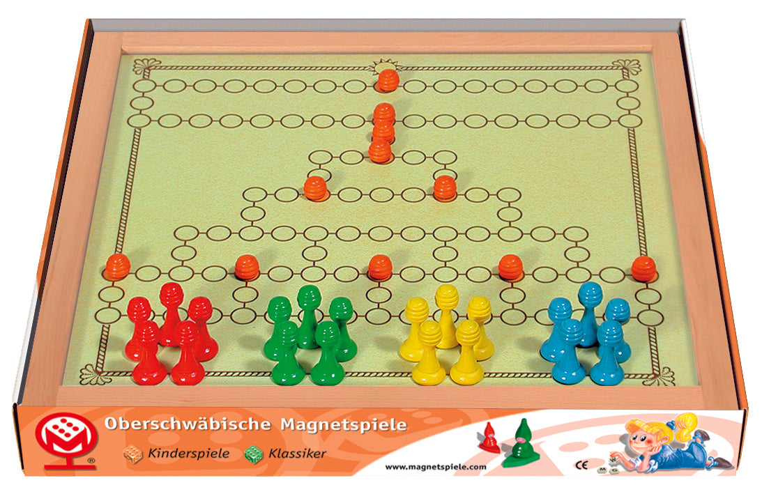 Magnet Brettspiel Malefiz, 35 x 35 cm