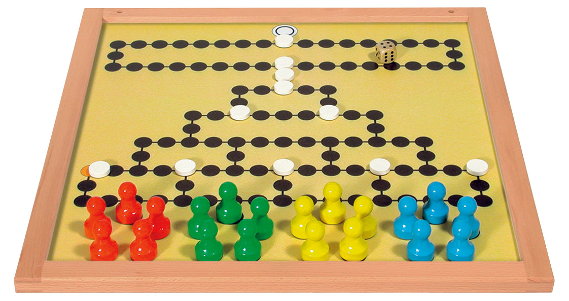 Extra großes Magnet Brettspiel Malefiz, 50 x 50 cm
