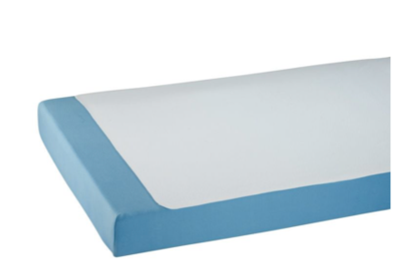 Bettauflage Molton einseitig, PVC beschichtet - gesäumt