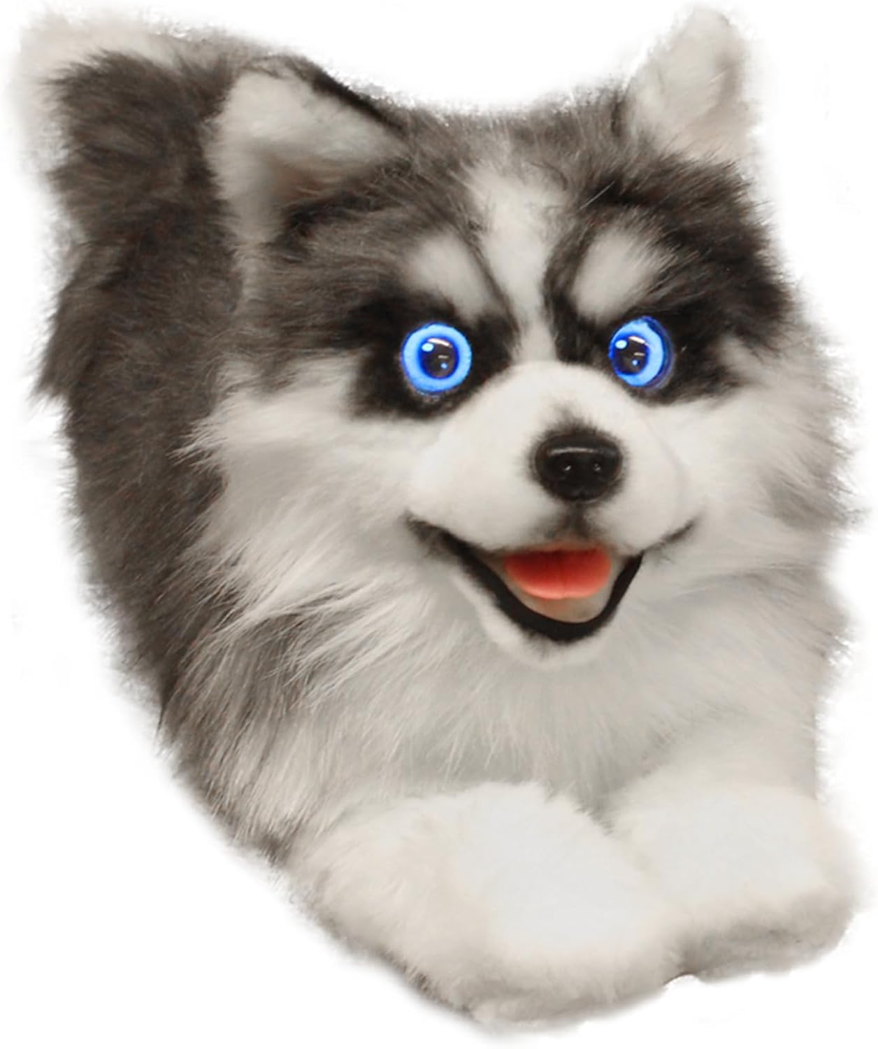 metaDog - Interaktiver Roboter-Hund „Husky“ für Senioren und Menschen mit Demenz, Akkubetrieben