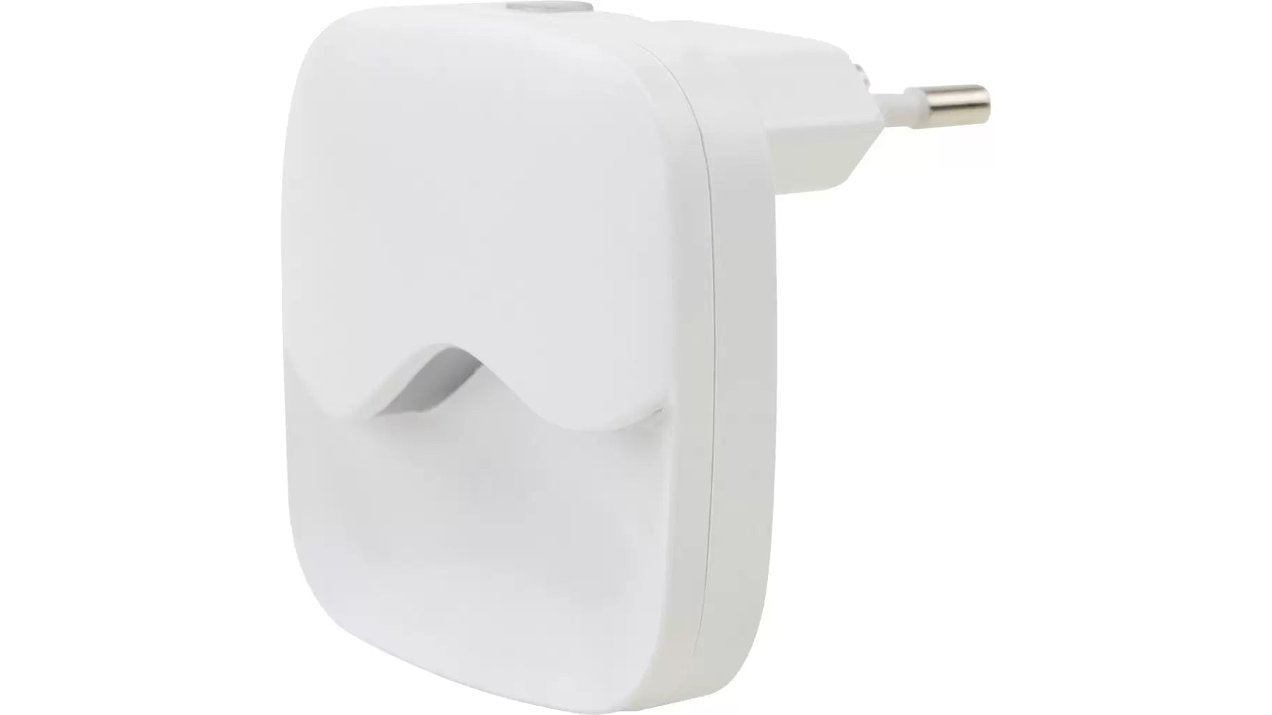 2er-Set: Nachtlicht mit Dämmerungsautomatik für die Steckdose, Wandleuchte Gewölbt, LED Warmweiß, 5 Lumen