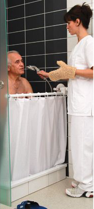 Mobiler Sicht- und Spritzschutz Gelenkarm, Sicherheitsanzeige, (ohne Vorhang)