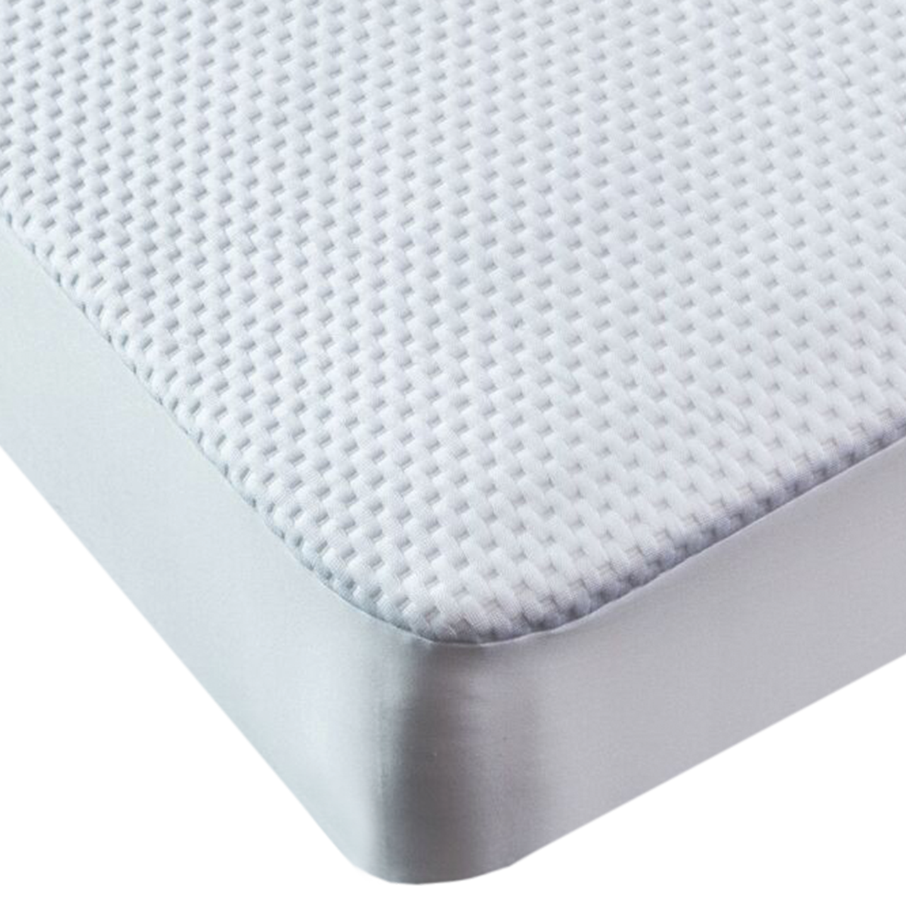 Spannbetttuch Tencel/Polyester, wasserundurchlässig & atmungsaktiv, weiß, 90–100 × 200 × 24 cm