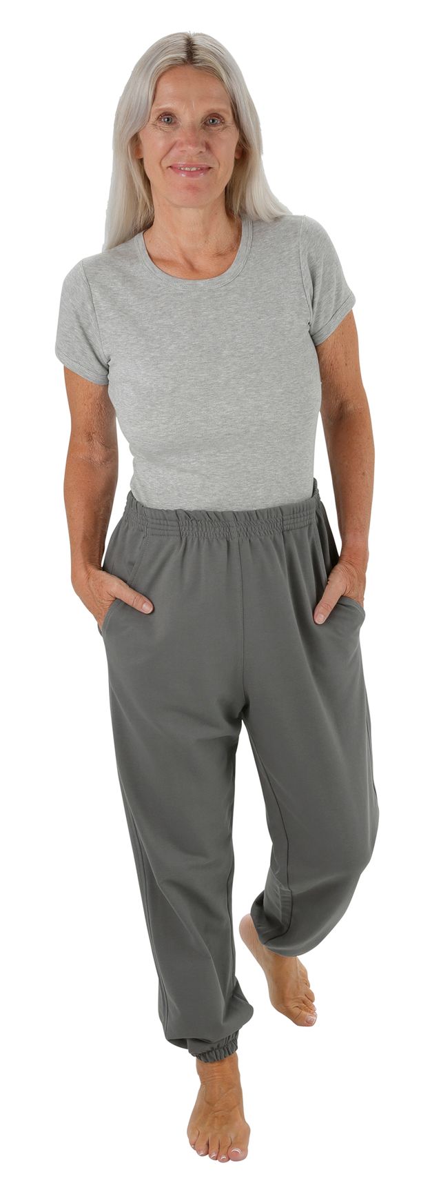 Suprima Pflegeoverall - Joggingoptik - Rückenreißverschluss - unisex