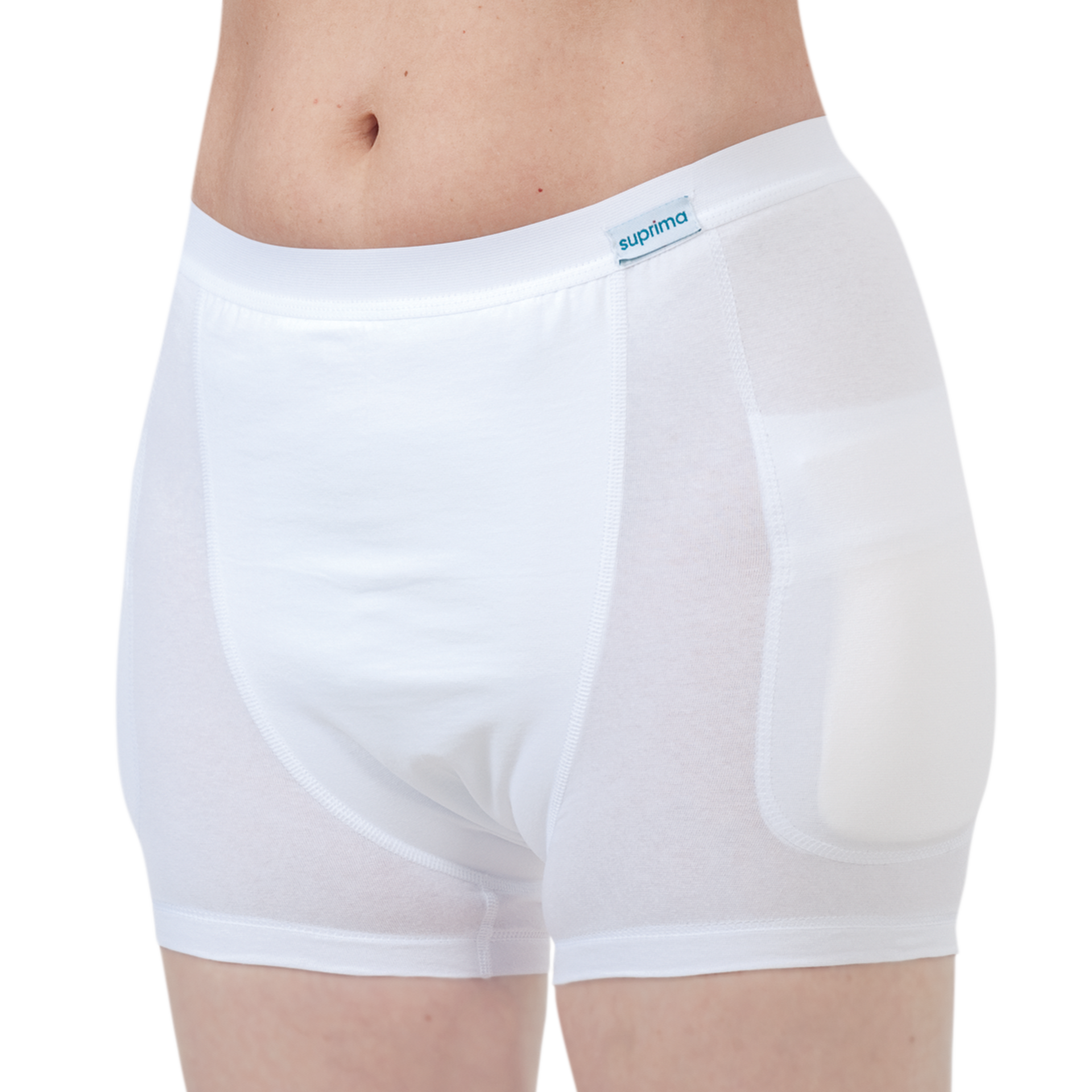 Suprima Bodyguard Protektor-Slip  bei Inkontinenz für Damen, (ohne Protektoren), mit Wäscheschutz, weiß
