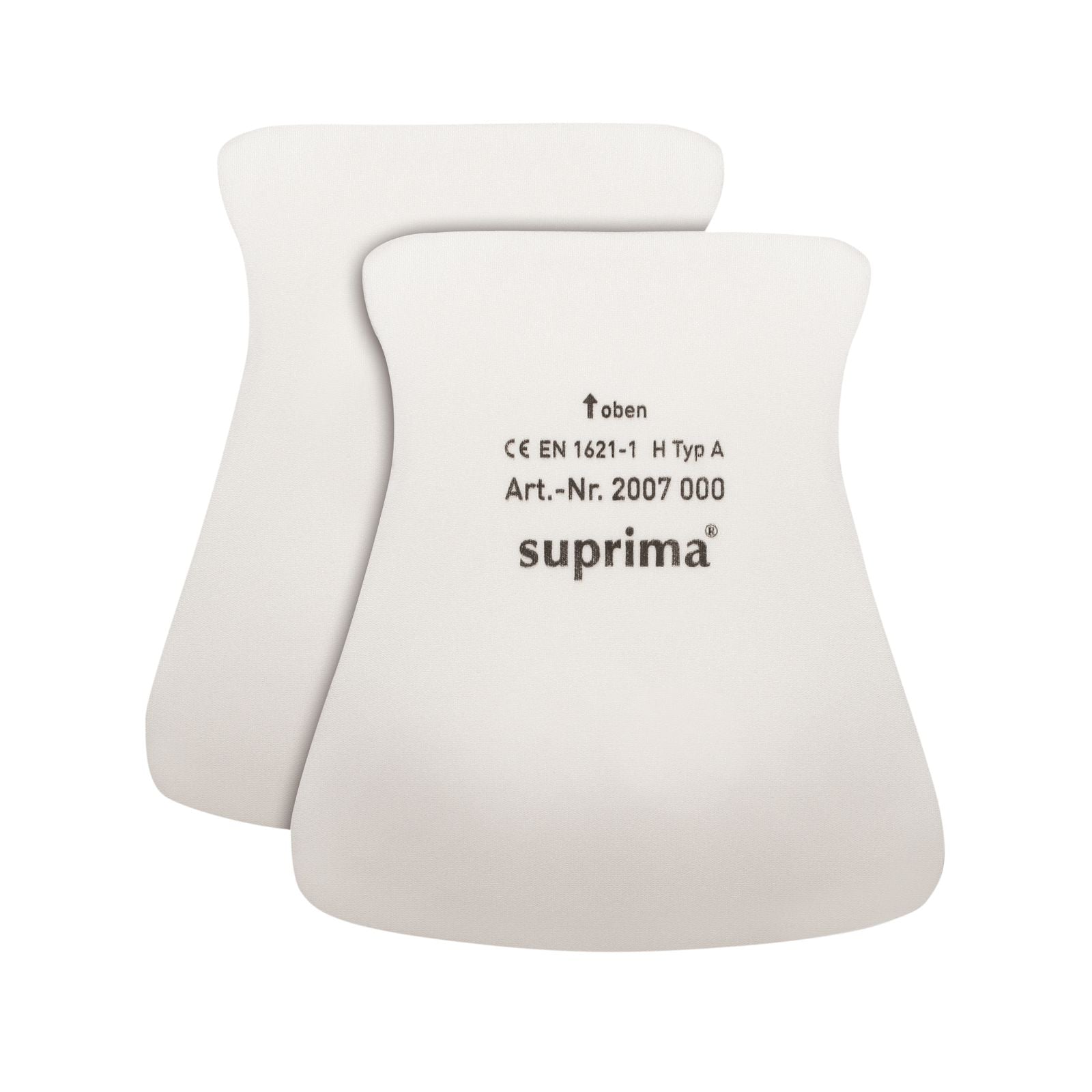 Suprima Protektoren (1 Paar), weiß