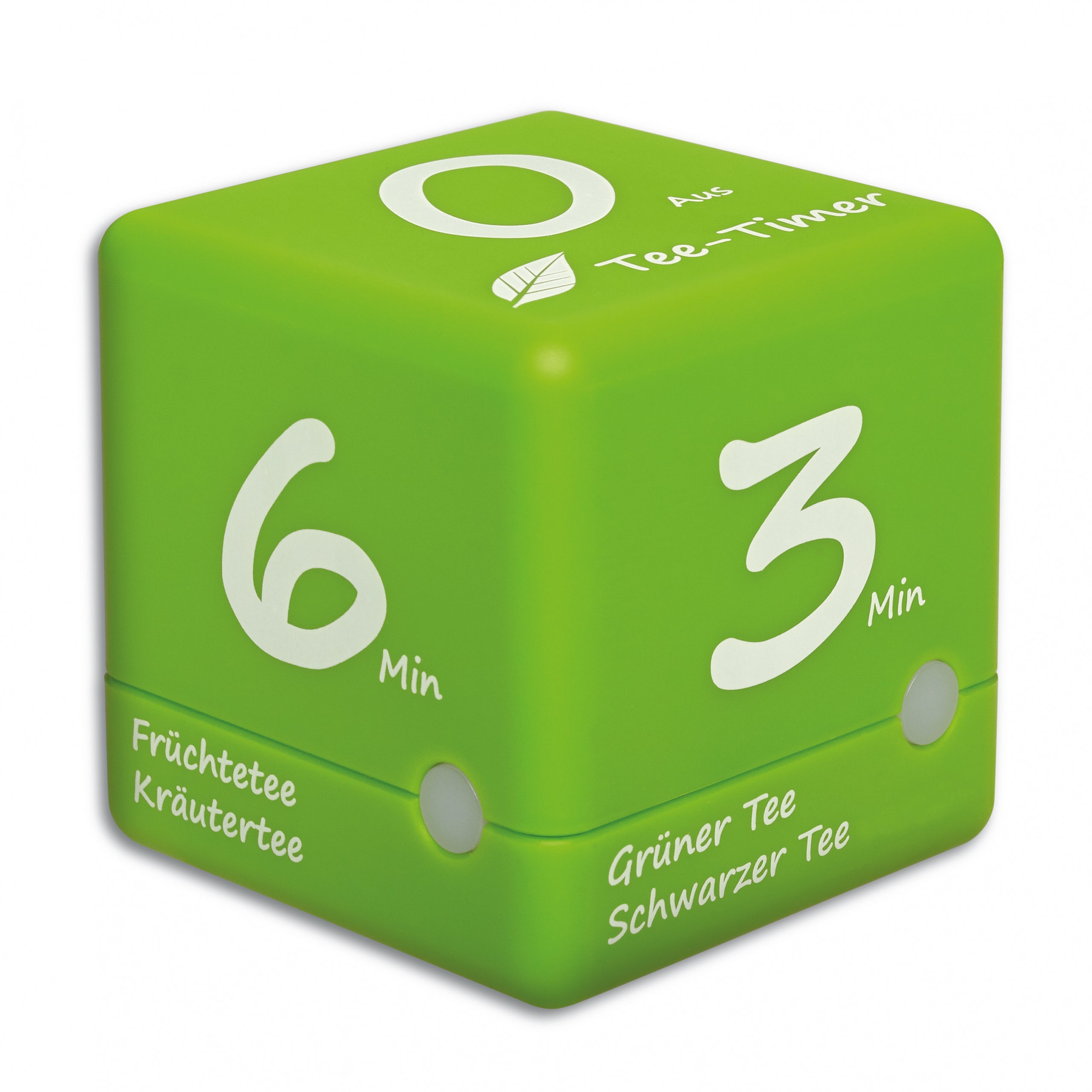 Digitaler Tee-Timer CUBE TIMER, sehr einfache Bedienung, 3-4-5-6 Minuten