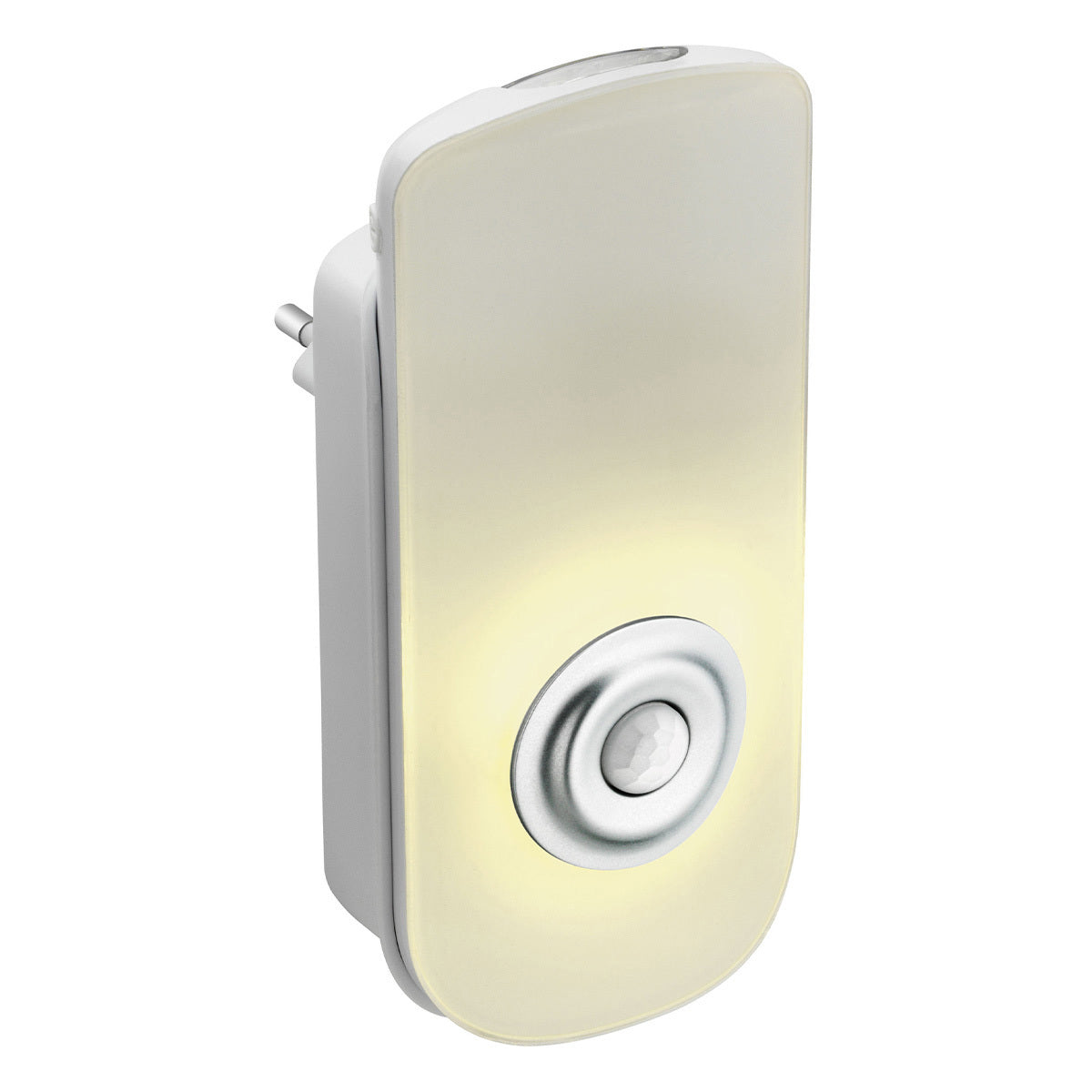LED Multi-Funktions-Sicherheitslampe, Nachtlicht & Taschenlampe, Infrarot Bewegungsmelder, Akku