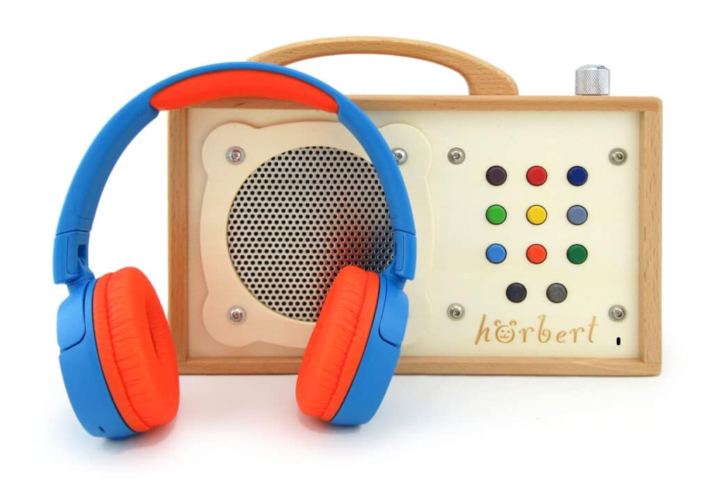 Hörbert Senior, 11 Tasten, Abspielgerät mit vorbespielter Speicherkarte, WebRadio, mit Akku