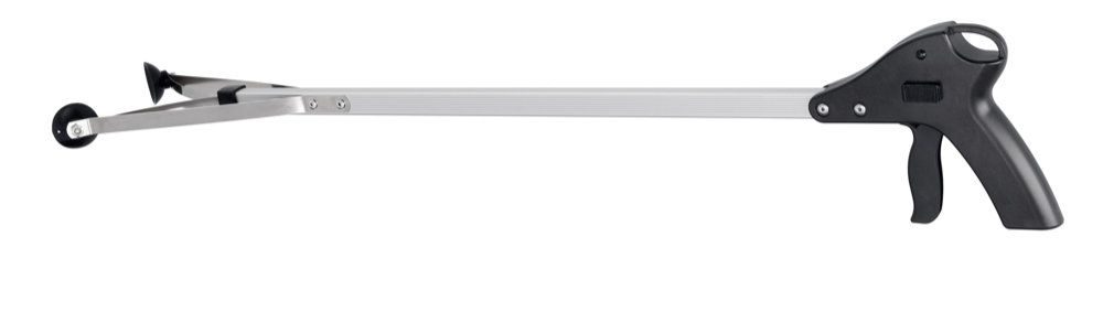 Greifhilfe "Sperber" mit Gummisauger, Arretierungsfunktion, Ergonomischer Abzug