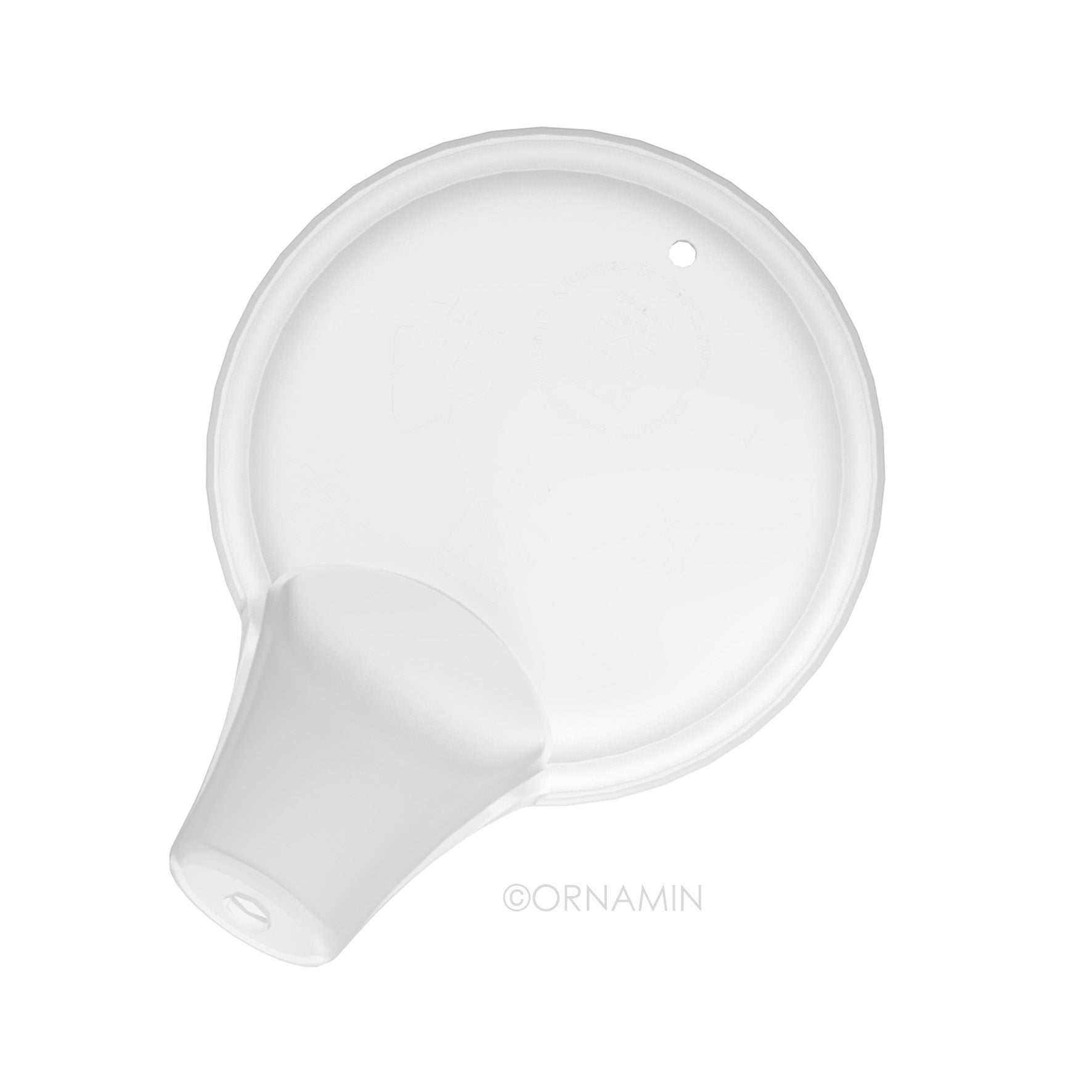 Schnabelaufsatz 5er-Set, Ornamin 806, transparent, passend für Becher 206, 207, 805, 815, 816, 820,