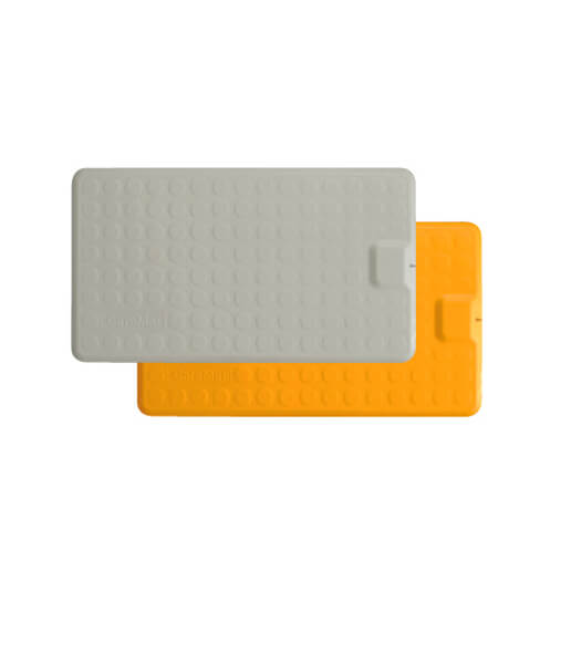 Bircher CareMat B Profi-Alarm-Trittmatte, Wegläuferschutz, 70x40 cm, Rechteckig