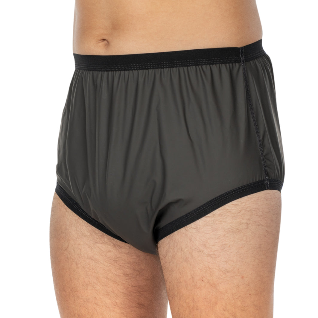 Suprima Inkontinenz-Slip 1204, PU-Slip, Schlupfform - unisex, anthrazit