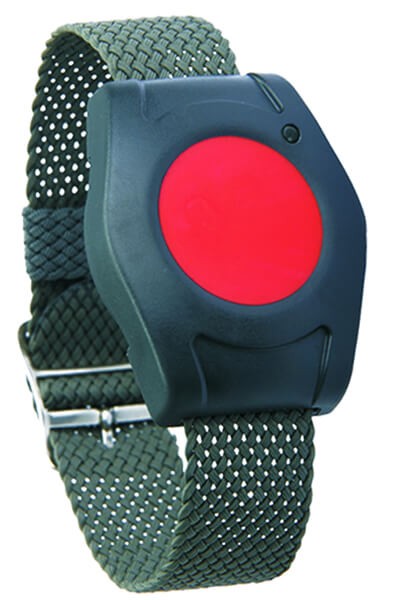 REVIVA für Menschen mit Demenz – Eldat - Easywave - Armbandsender – Armband mit Sende-Knopf für Patienten und Schützlinge.