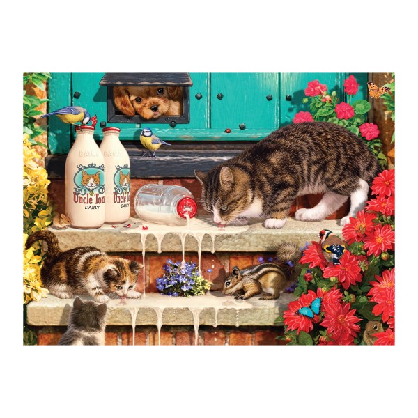 Senioren Puzzle „Katzenschnurrhaare“, 35 Teile, Puzzle für Menschen mit Demenz, 31x22 cm