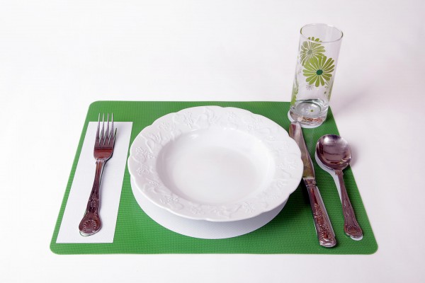 REVIVA für Menschen mit Demenz – Owen Tischset – Platzdecke / Tischset, grün.