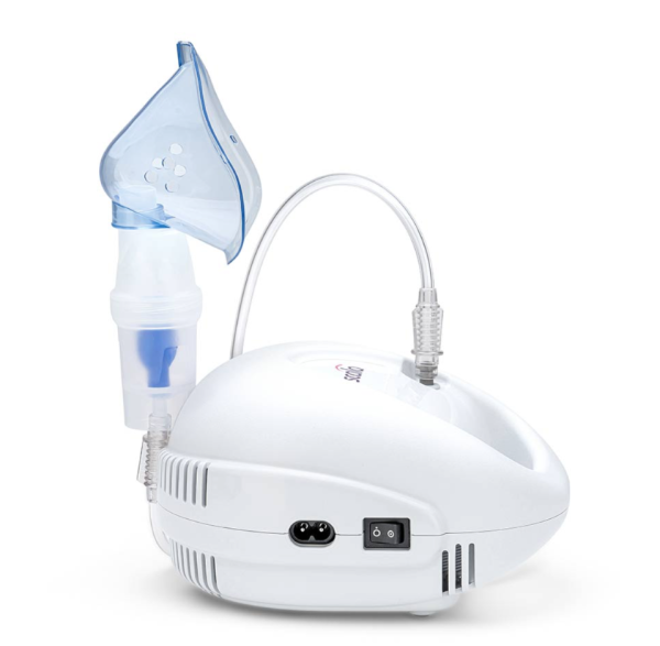 Inhalator für Aerosoltherapie SC 145+, Tischgerät, geräuschreduziert, mit viel Zubehör