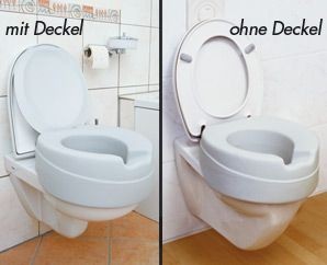 Toilettensitzerhöher Soft, Erhöhung 11 cm