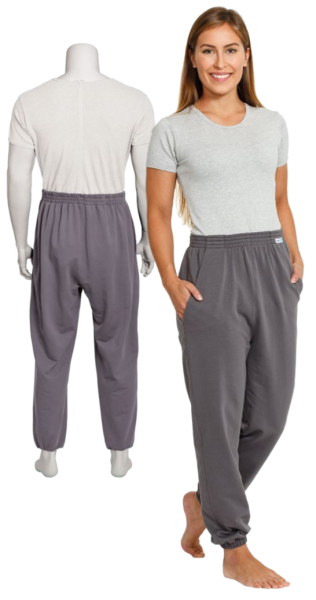 Suprima Pflegeoverall - Joggingoptik - Rückenreißverschluss - unisex