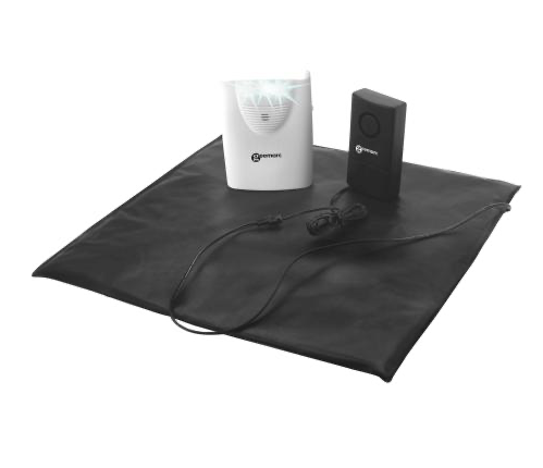 Alarm-Sitzkissen mit Sender und Empfänger, 36x36 cm, Wegläuferschutz, Geemarc Amplicall PSA 200