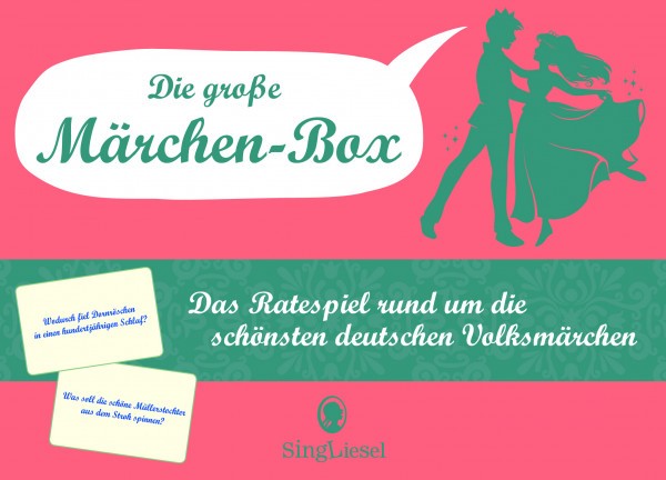 Ratekarten "Das Ratespiel rund um die schönsten deutschen Volksmärchen", Märchen-Quiz